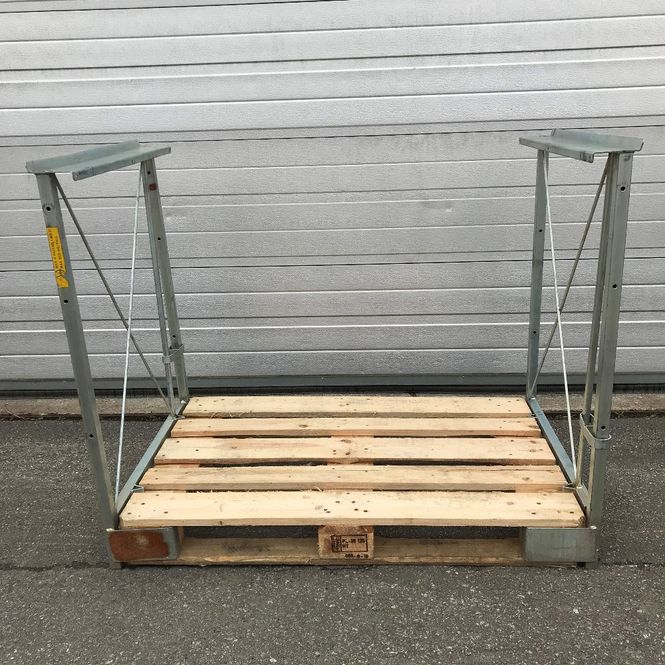 Huvudbild Lastpallsstöd galvat - begagnad