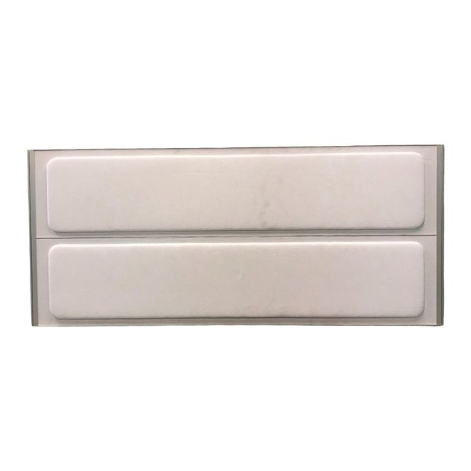 Huvudbild Bordsskärm 160x70x5 cm vit - begagnad