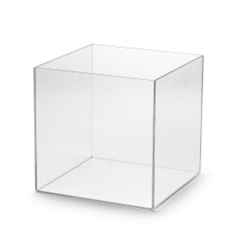 Akryllåda/podie 300x300x300 mm
