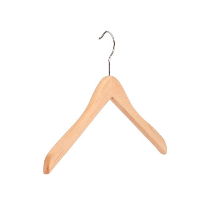 Huvudbild Trähängare barn rak 35 cm 50-pack 