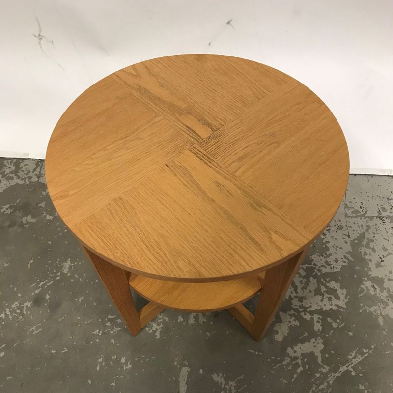 Soffbord Ikea Vejmon Ø 60cm ek - begagnat