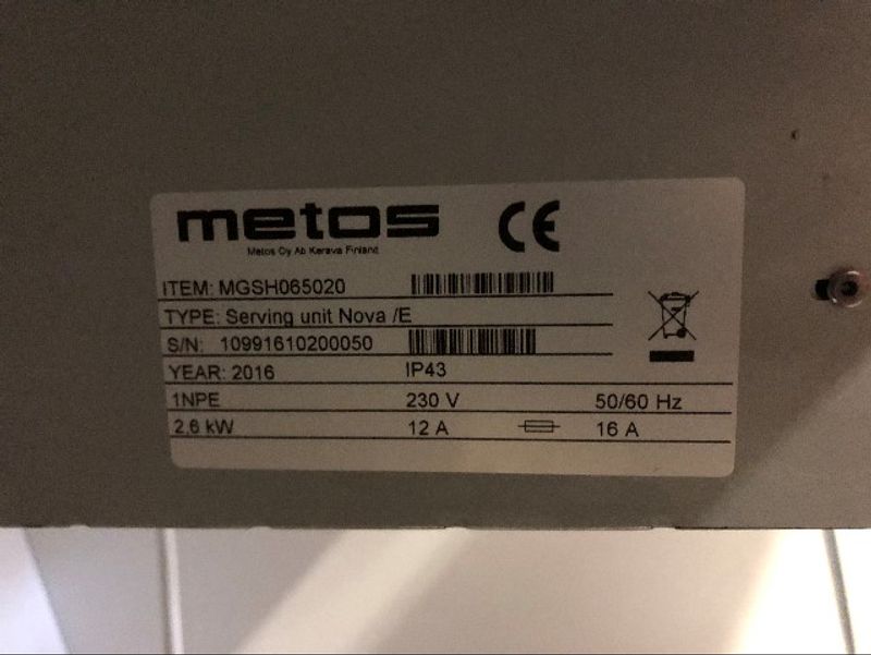 Värmeri METOS - begagnad