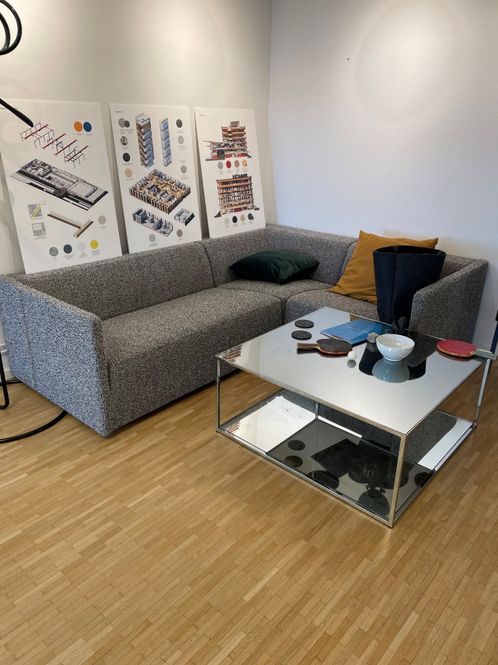Huvudbild Hörnsoffa Offecct med soffbord - begagnad