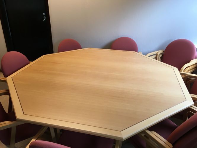 Huvudbild Konferensbord Skandiform 8-kantigt - begagnad