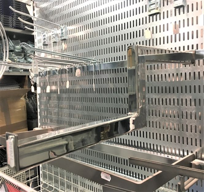 Huvudbild Trapparm krom 400 mm