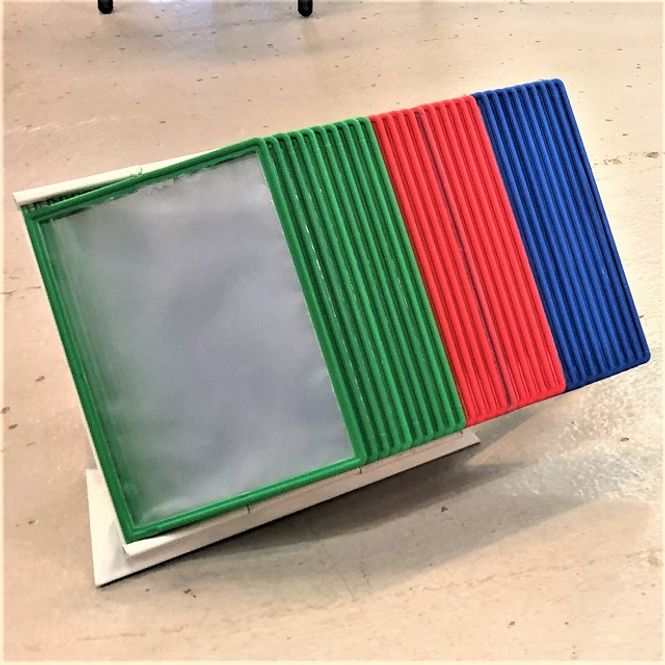 Huvudbild Blädderpanel Servifold A5 30 fickor