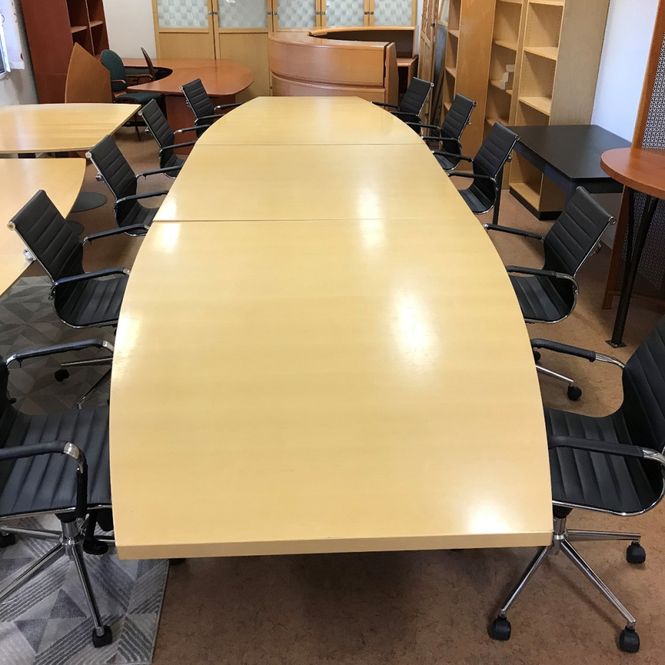 Huvudbild Konferensbord björk L: 5,7 m - begagnad