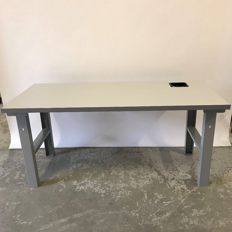 Arbetsbänk med laminatskiva 180x80cm