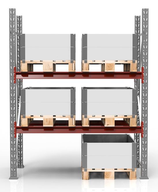 Huvudbild Pallställ startsektioner Höjd 2500mm