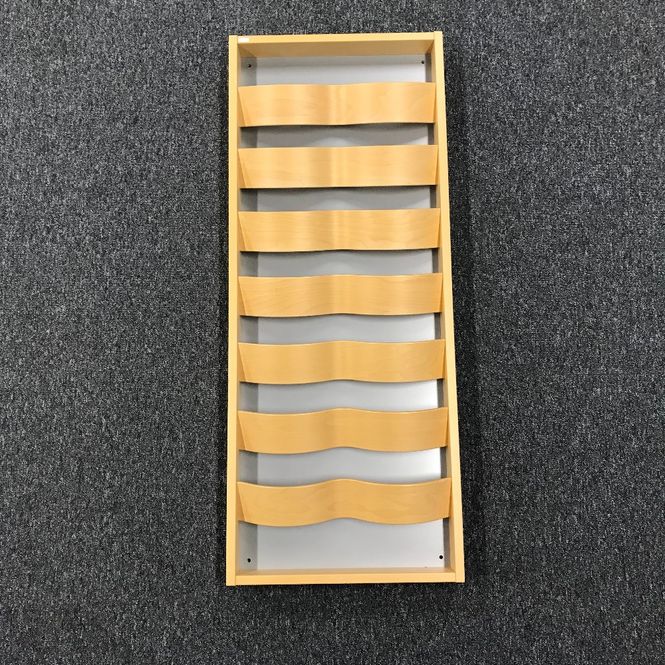 Huvudbild Tidskriftshylla Vågspel björk/grå - begagnad