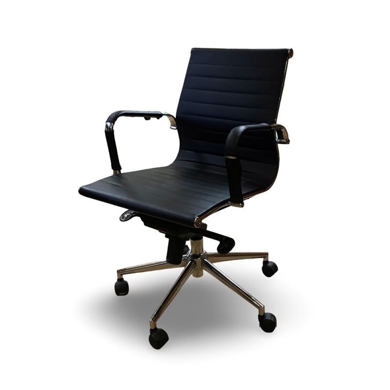 Stol Viva 480 konstläder svart - begagnad