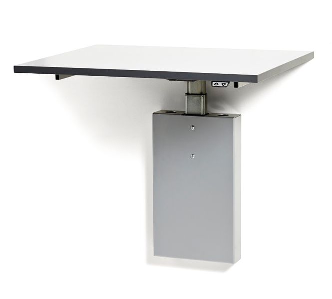 Huvudbild Vägghängt arbetsbord höj & sänkb el 50 kg