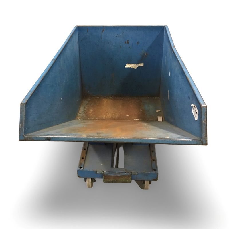 Tippcontainer PEMA T1100 blå - begagnad