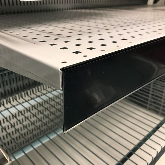 Huvudbild Etikettlist 60x885 mm självhäft. svart