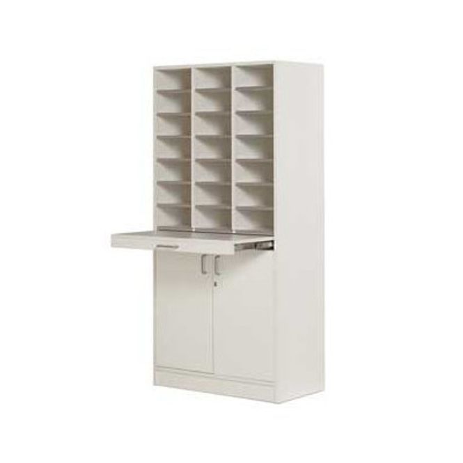 Huvudbild Blanketthylla IP-hyllan 925/D Classic 21 fack vit