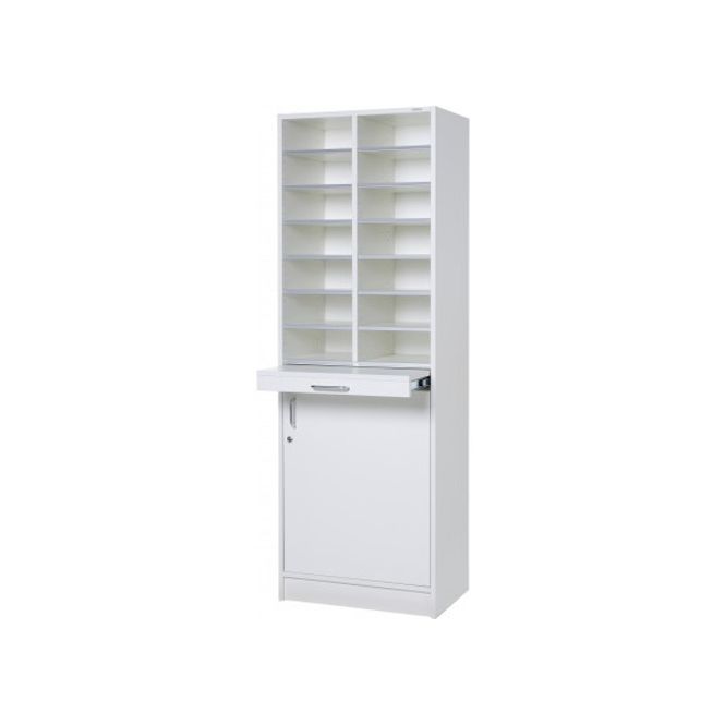 Huvudbild Blanketthylla IP-hyllan 625/D Classic 14 fack vit