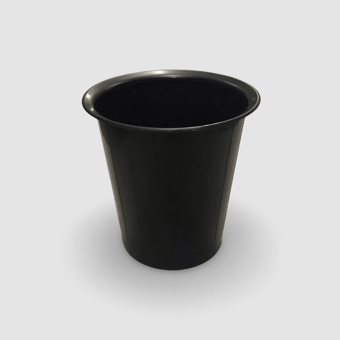 Huvudbild Papperskorg rund | 14 liter | svart