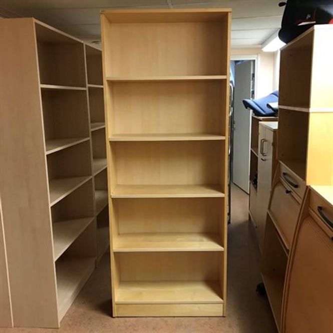 Huvudbild Hylla höjd 2060 mm björk - begagnad