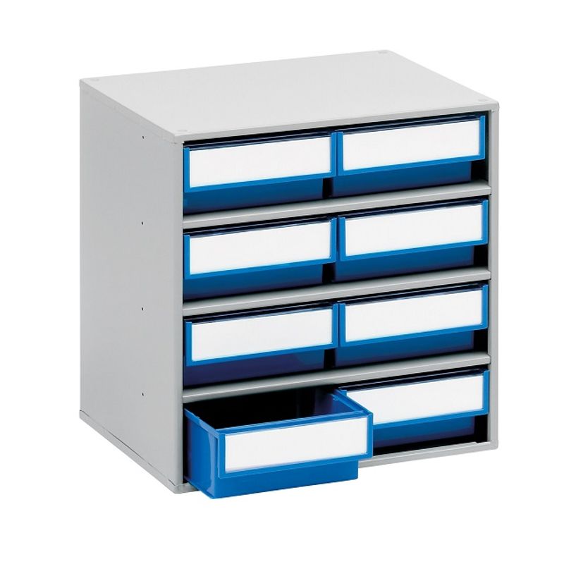 Lagerlåda Treston 3020 300x186x82 mm blå