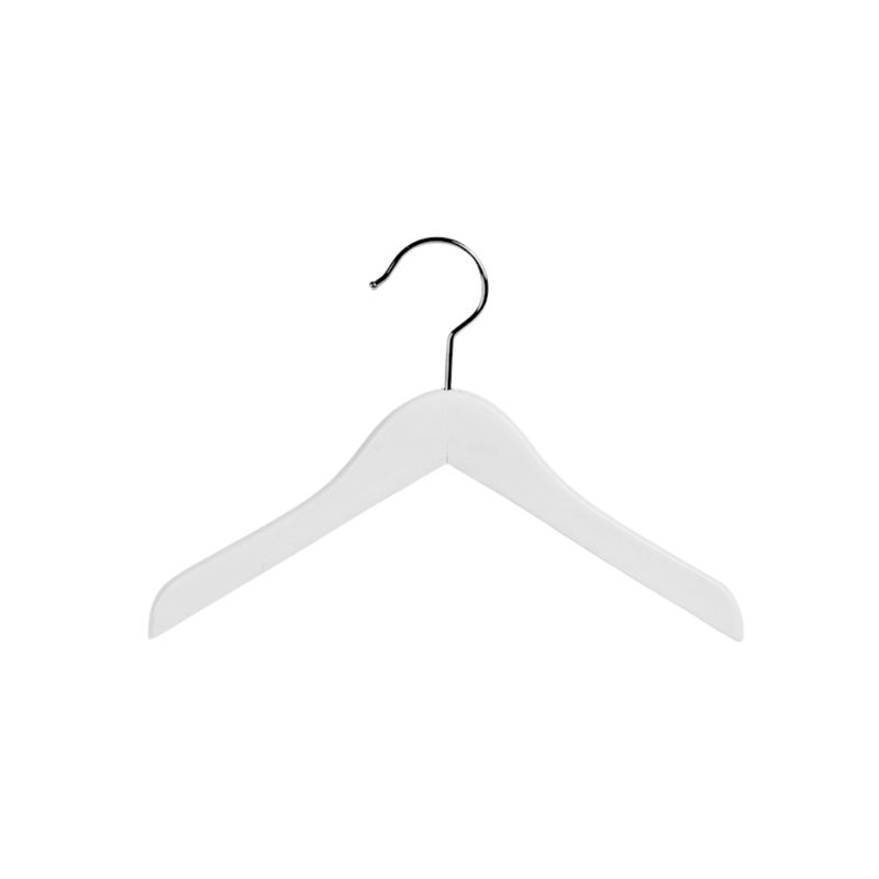 Trähängare baby rak 28 cm 50-pack 