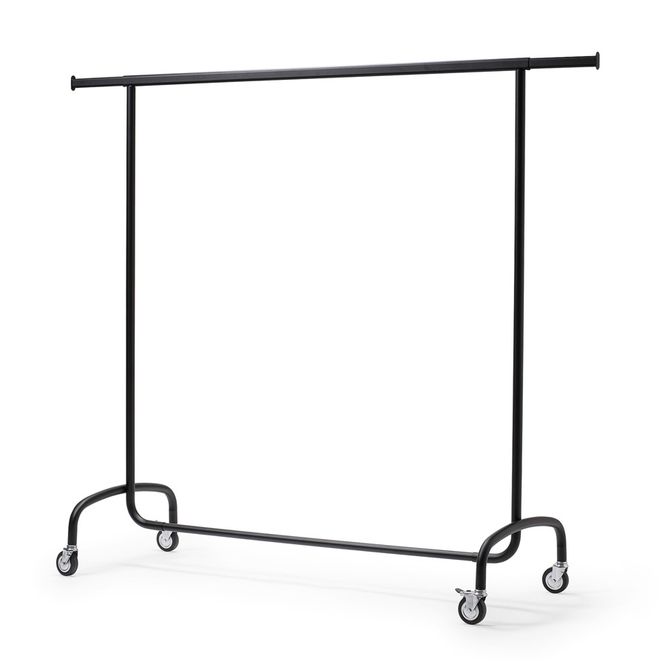 Huvudbild Klädställ | längd 1430 mm | fast höjd | svart