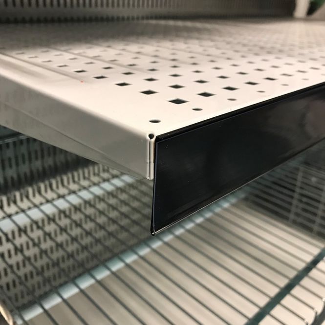 Huvudbild Etikettlist 39x885 mm självhäft. svart