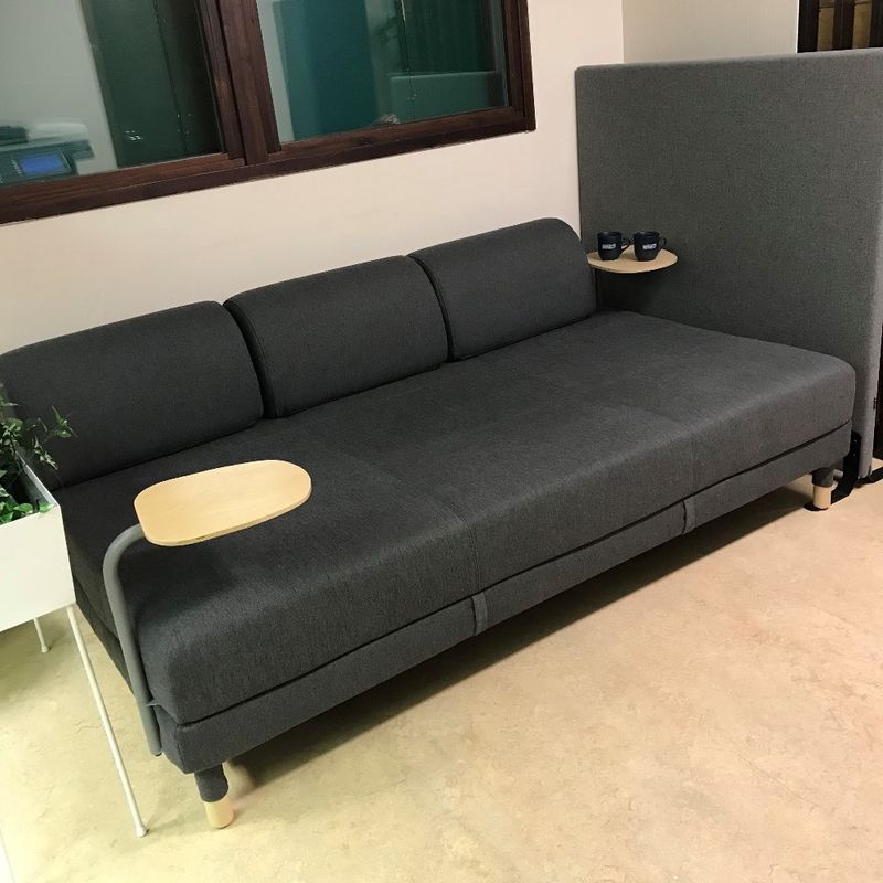 Bäddsoffa Flottebo grå - begagnad