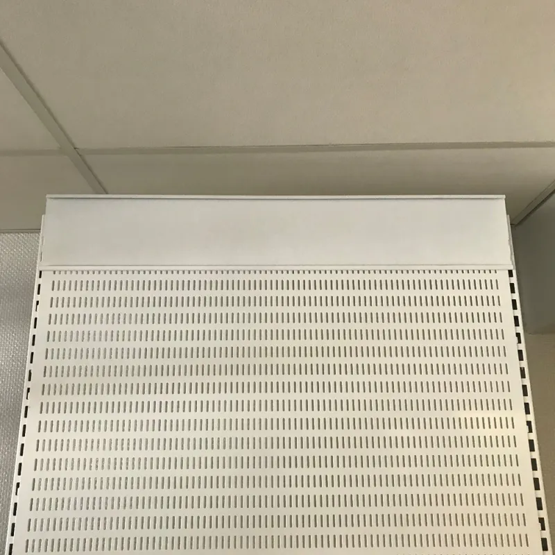 Skylthållare Ricana 900x150 mm vit - begagnad