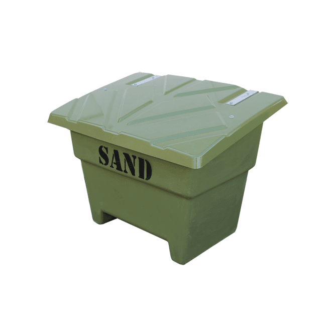 Huvudbild Sandlåda Mossgrön 65-550 liter